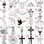 ZŁOTY ŁAŃCUSZEK I MEDALIK MATKA BOSKA CZĘSTOCHOWSKA DLA CHŁOPCA NA KOMUNIĘ