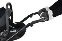 Mufka do Wózka na Sanki Ogrzewacz Rąk Rękawice z Polarem Wodoodporna