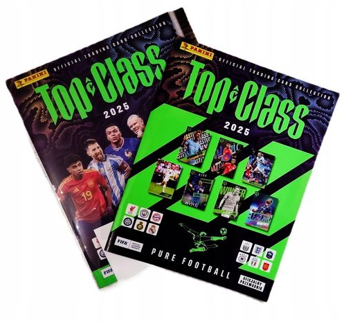 ALBUM PANINI TOP CLASS 2025 NOWOŚĆ + PRZEWODNIK PL na Arena.pl