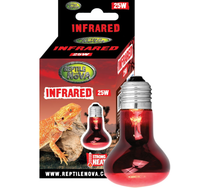 REPTILE NOVA INFRARED Żarówka grzewcza 25W poczerwień UVA do terrarium E27