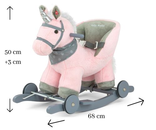 MILLY MALLY 2194 Koń Polly Pink Jednorożec na Arena.pl