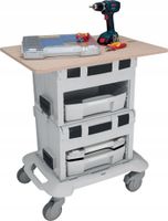 Mobilny blat na walizki skrzynie L-BOXX LS-BOXX