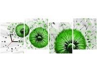 45CM 120CM ZEGAR 4 ELEM ZIELONE DMUCHAWCE 4 ŚCIENNY