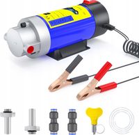 Elektryczna Pompka do Spuszczania Paliwa Oleju Pompa Przepływowa 12V