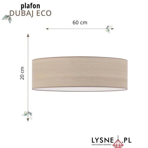 Plafoniera DUBAJ ECO fi-60 cm na Arena.pl