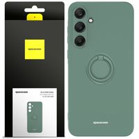 ETUI SILIKONOWE SPACECASE RING OBUDOWA DO GALAXY A35 5G + SZKŁO NA EKRAN