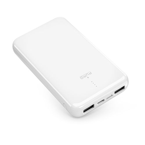 Powerbank 10000mAh USB-A USB-C 12W - biały na Arena.pl