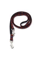 A-218 SMYCZ DLA PSA PODWÓJNA ROMB 20mm/220cm Kolor - Czarny