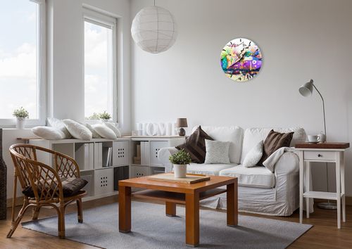Zegar Ścienny - Ryby Pastele  - 40X40 Cm - C3Ar40X40-4096 na Arena.pl