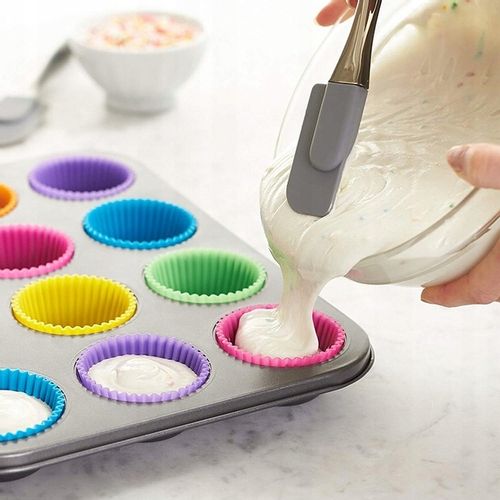 PAPIEROWE FOREMKI DO MUFFINKI BABECZKI 200szt 6,5c na Arena.pl