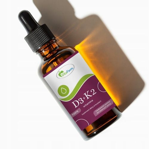 Witamina D3 4000 IU + K2 FORTE krople 30 ml na Arena.pl