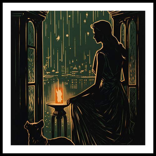 Plakat 50x50cm Nocne Szeptanie na Arena.pl