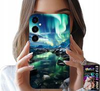 ETUI DO SAMSUNG GALAXY S23 FE - ALASKA ZORZA POLARNA STAWIK CASE + SZKŁO