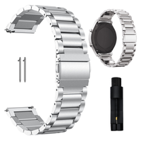 Pasek do Huawei Watch GT2 GT3 GT 2 3 42mm 43mm Elegant bransoleta srebrny