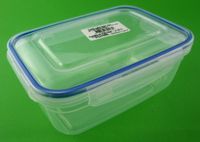 POJEMNIK DO ŻYWNOŚCI HERMETYCZNY Z USZCZELKĄ 1,4 L Z KLIPSAMI