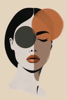 Plakat 68x101cm Dwie Strony Piękna