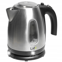 Czajnik elektryczny Lafe Essential Silver 2200 W 1,7 l srebrny/szary