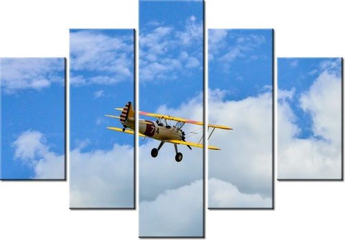 105CM 150CM OBRAZ 5 ELEM DWUPŁATOWIEC DRUK na Arena.pl