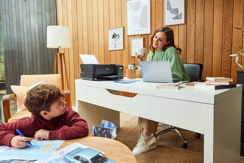Urządzenie wielofunkcyjne DRUKARKA EPSON EcoTank DRUK SMART WIFI + TUSZE na Arena.pl