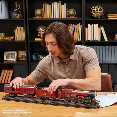 HARRY POTTER HOGWARTS EXPRESS POCIAG PUZZLE MODEL 3D DO ZŁOŻENIA 4D BUILD na Arena.pl