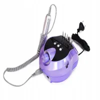 Frezarka do paznokci manicure pedicure 80w profesjonalna + frezy 6szt