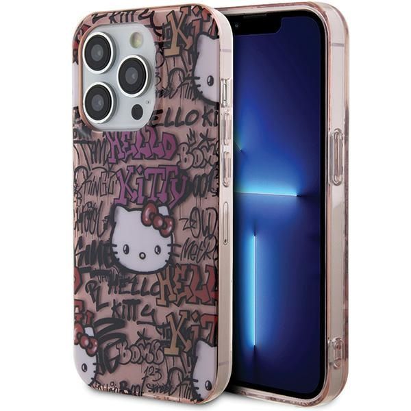 Etui Hello Kitty do iPhone 15 Pro, Różowy zdjęcie 1
