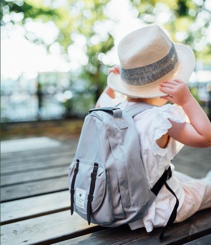 Elodie Details - Plecak BackPack MINI - Marble Grey na Arena.pl