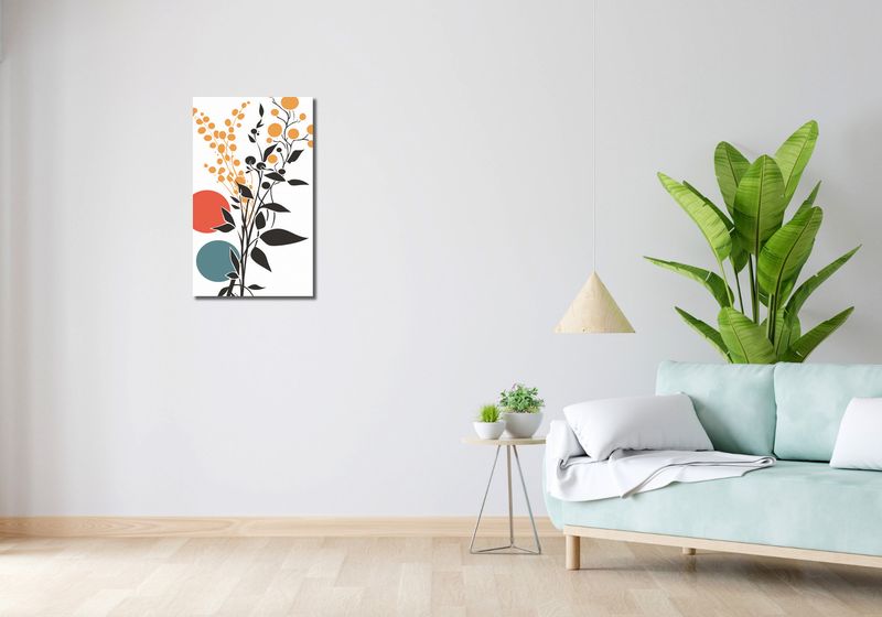 Obraz 40x70cm Rozkwitające Życie zdjęcie 2