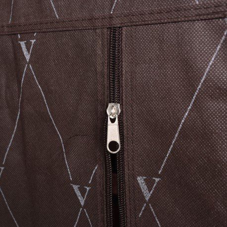 Szafka tekstylna na obuwie Vitto - brąz na Arena.pl