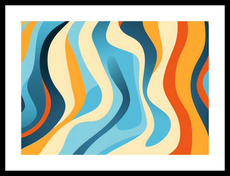 Plakat 35x25cm Tańczące Fale zdjęcie 3
