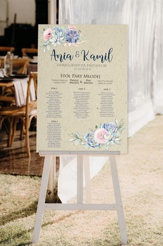 HYMN O MIŁOŚCI tabliczki 16 szt 20x30cm weselne na Arena.pl