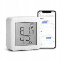 SwitchBot termometr higrometr wewnętrzny Bluetooth app czujnik punkt rosy