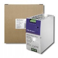 Qoltec Przemysłowy zasilacz na szynę DIN 240W 48V