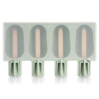 Foremki do Lodów na Patyku Forma Foremka Silikonowa na 4 Lody Domowe