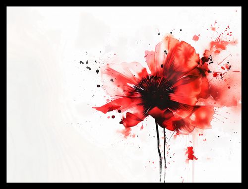 Plakat 40x30cm Płynna Akwarela na Arena.pl