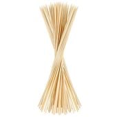 50x Szpikulce Drewniane do Szaszłyków Długie Wykałaczki Patyki Szpilki 40cm