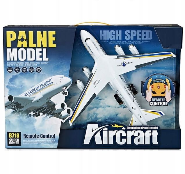 SAMOLOT PASAŻERSKI ZDALNIE STEROWANY RC + PILOT zdjęcie 6