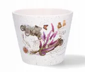 Osłonka ceramiczna doniczka ogród balkon taras