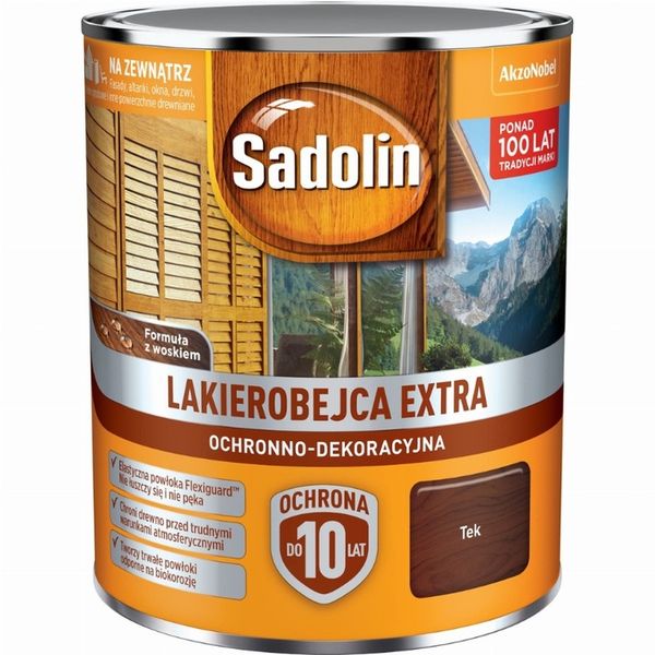 Sadolin Lakierobejca Extra Tek 5L zdjęcie 1