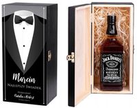 PODZIĘKOWANIE DLA ŚWIADKA ŚWIADKOWEJ SKRZYNKA NA ALKOHOL WHISKY