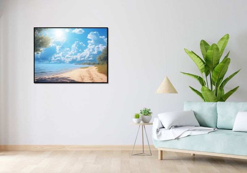Plakat 100x75cm Letni Dzień zdjęcie 4