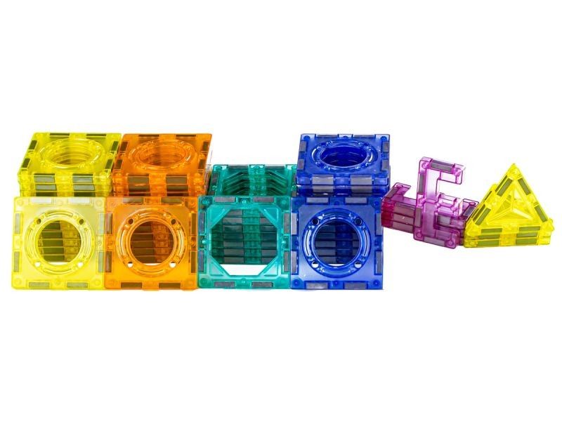 Klocki Magnetyczne, Tor Kulkowy Dla Kulek 96 Elementów Kulodrom zdjęcie 4