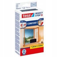 Tesa Insect Stop COMFORT moskitiera do okien siatka z rzepem 130cm x
