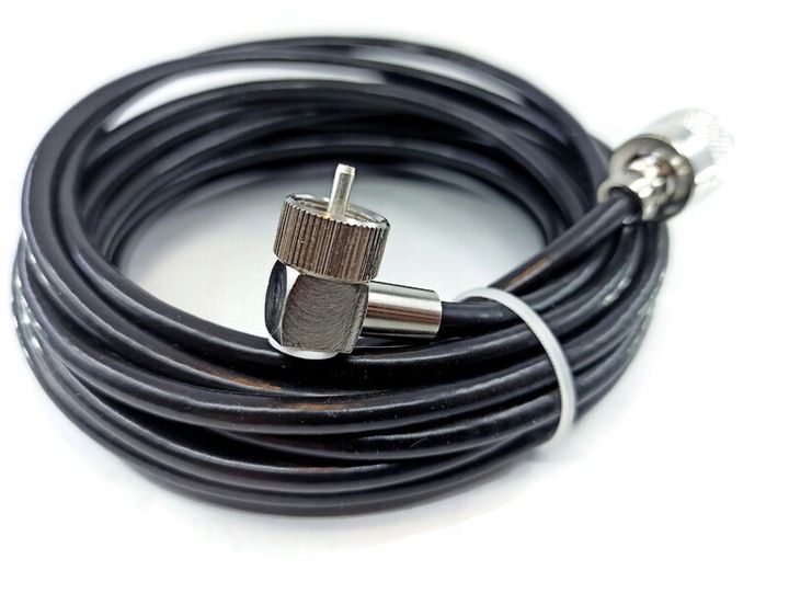 KABEL DO ANTEN SIRIO 5 METRÓW + UC1+LC27 N zdjęcie 3