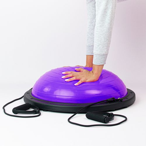 Platforma Do Balansowania Fioletowa Piłka Do Ćwiczeń Trener Równowagi na Arena.pl