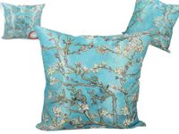 Poduszka z wypełnieniem/suwak - V. van Gogh, Kwitnący Migdałowiec (CARMANI)