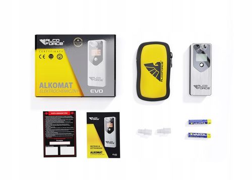 #Alkomat Alcoforce EVO 1 ROK Kalibracji ustniki na Arena.pl