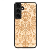 Drewniane Etui Bewood do Samsung Galaxy S24 FE 5G POLSKI FOLK ANIEGRE