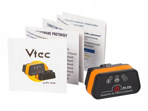 2x INTERFEJS DIAGNOSTYCZNY OBD2 BLUETOOTH ANDROID iOS WINDOWS TESTER POLSKI na Arena.pl