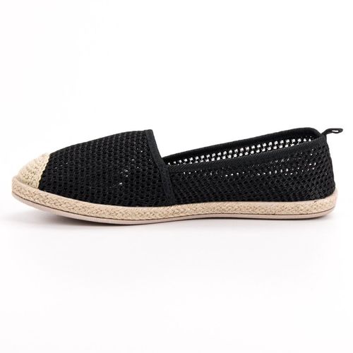 Czarne Tekstylne Espadryle r.39 na Arena.pl